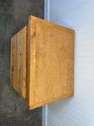 2 drawer pine nightstand and wooden side table