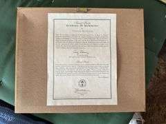 9.5” x 11” Thomas Kinkade framed picture, 12.5” x 15.5” cottage picture
