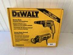 Dewalt HD electric drywall screwdriver and cut-out tool - New