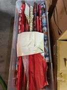 7' & 4' Christmas trees, Christmas wrapping paper, lighter bear & snowman