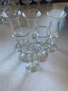 Miscellaneous glass stemware, cordials and samplers