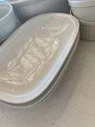 White dishes, Corning, Arzberg, Prisma
