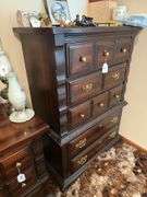 5 drawer dresser 38" x 19" x 53"