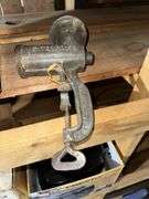 2 antique meat grinders