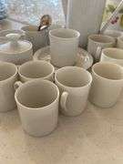 Demitasse pitcher, cups and saucers, sugar, creamer, Arzberg