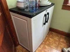 Black and Decker Plastic storage cabinet