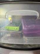 Storage containers w/ hardware , bits, trimmer & misc