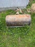 Approx 34” steel lawn roller