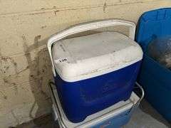 Vintage Coleman cooler, Igloo cooler