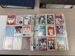 3 Binders of Baseball, Basketball, and football collector cards
