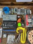 Misc electrical supplies, misc tools