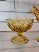 Fenton Hobnail Compote, Anchor Hocking Fairfield Compote, Fenton Amberina Hobnail Petite Vase