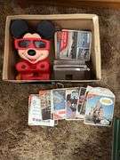 Bears souvenir football, 3 Viewmasters & slides