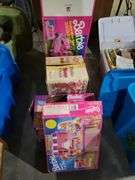 2 Easy Bake Ovens, Barbie Magical Motor Home, Domino's Pizza Party