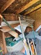 Contents of shed excluding ladders & grill