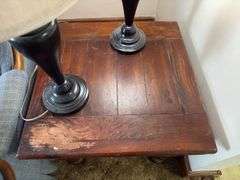 Pair of Bassett side tables 25" x 20" x 26"