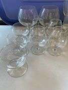 Miscellaneous glass stemware, cordials and samplers