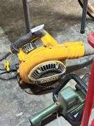 Dewalt electric blower, B & D electric hedge trimmer