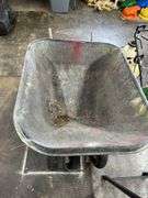 Dual wheel wheel barrow
