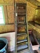 6’ wood & extension ladders