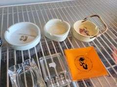 Variety of Ashtrays