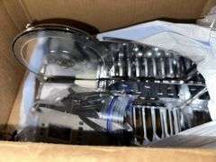Rival chrome electric slicer, Presto cool daddy