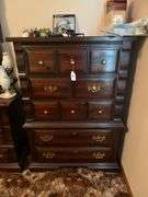 5 drawer dresser 38" x 19" x 53"