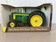 John Deere 1956 820 die cast 1/16” scale tractor