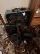 3 fans & ceramic heater