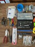 Misc electrical supplies, misc tools