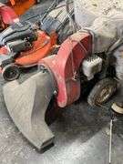 Toro push lawn vacuum w/ gas engine