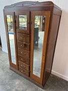 Antique wardrobe dresser