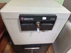 2 Sentry fireproof lock boxes