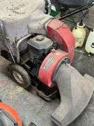 Toro push lawn vacuum w/ gas engine