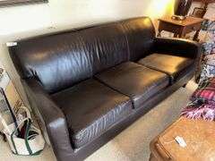Vinyl sofa