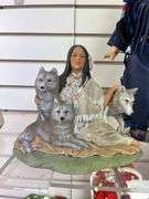 Native American doll & decor