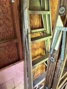 6’ wood & extension ladders