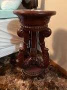 Wood pedestal/plant stand 30" t