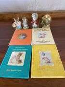 Beatrix Potter miniature books and figurines