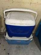 Vintage Coleman cooler, Igloo cooler
