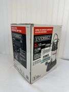Everbilt 1/2 HP stainless steel submersible sump pump - New