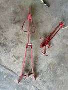 Pair of Qual-craft ladder jacks - for walkboard