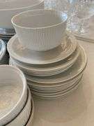 White dishes, Corning, Arzberg, Prisma