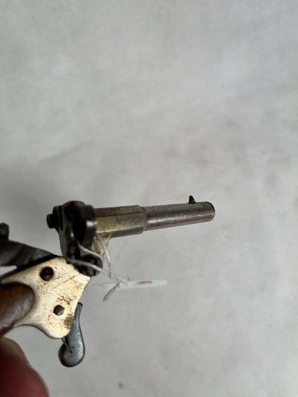 Antique non firing single shot pistol