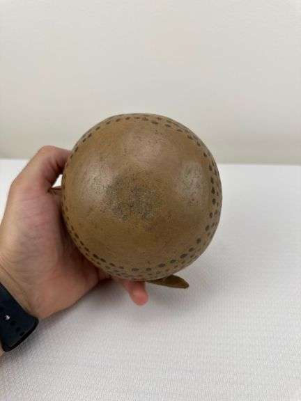 Handmade Pottery Bowl with Coiled Serpent Motif