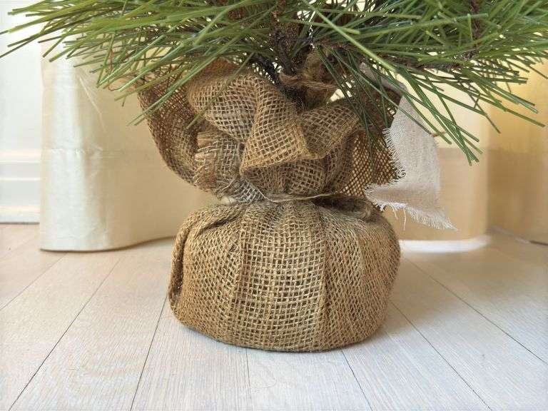 32” artificial pine tree