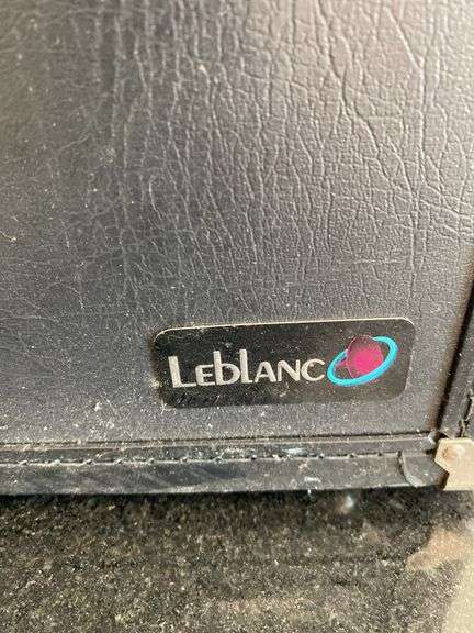OLDS saxophone with hard case, Leblanc clarinet in hard case