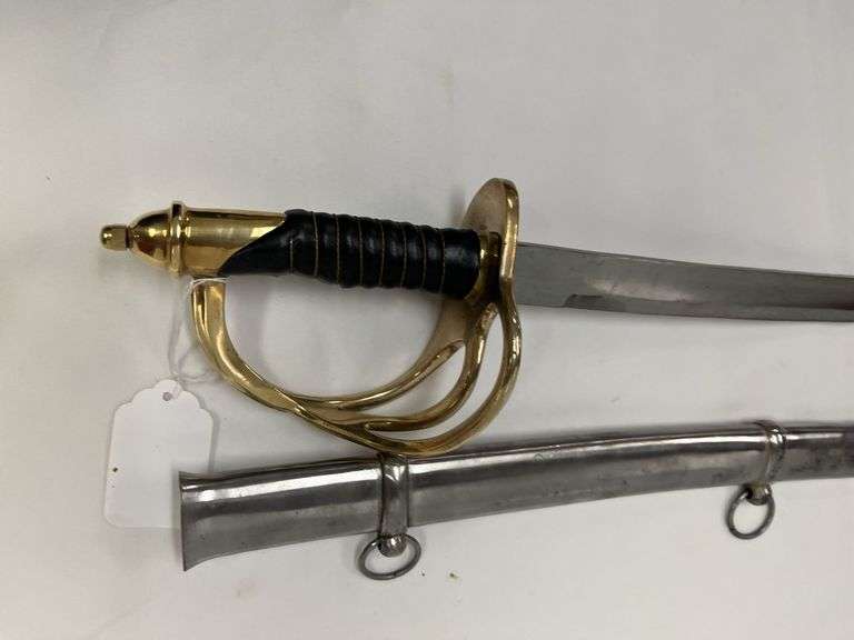 Sword w/ chrome scabbard
