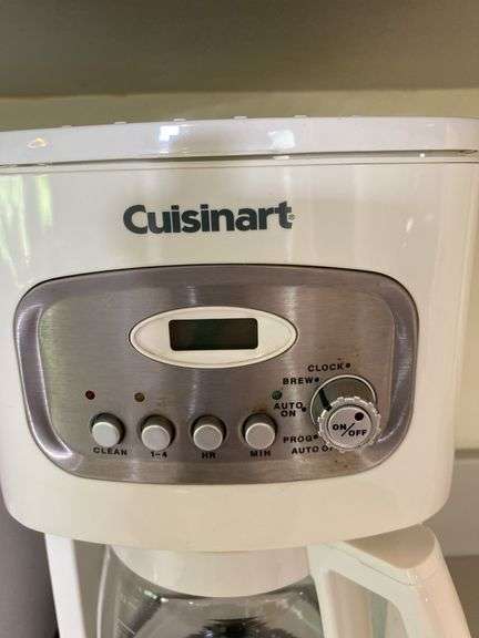 KEURIG K cup machine and Cuisinart coffee pot