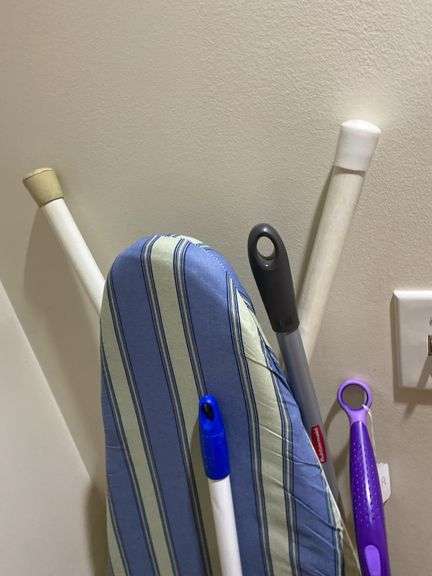 Ironing board, mops, swiffer
